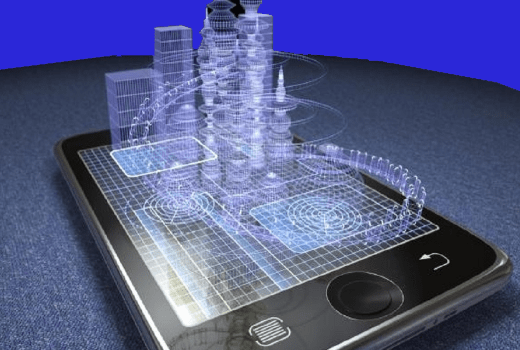 Smartphone dengan Layar Hologram