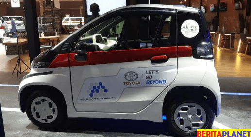 Toyota Memamerkan Kendaraan Listrik Mungil di IIMS 2021