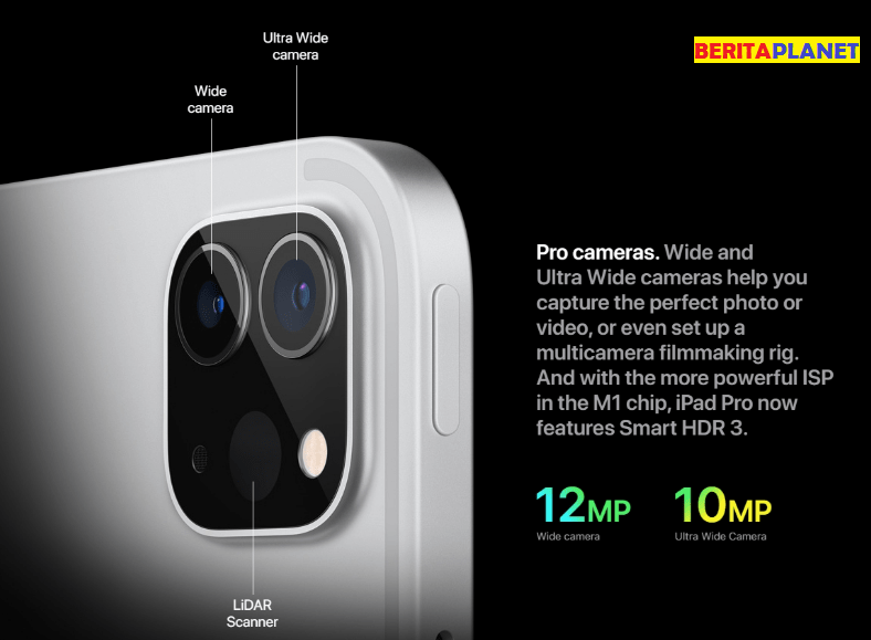 Camera iPad Pro 2021 M1
