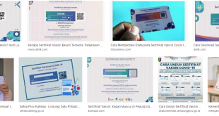 Cara mendapatkan sertifikat vaksin