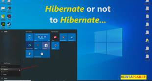 Cara hibernate windows 10