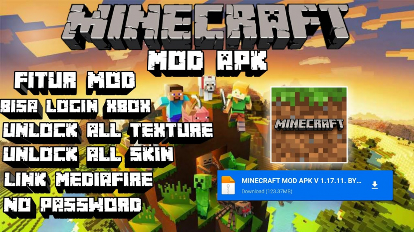 Minecraft Mod Apk Pocket Edition