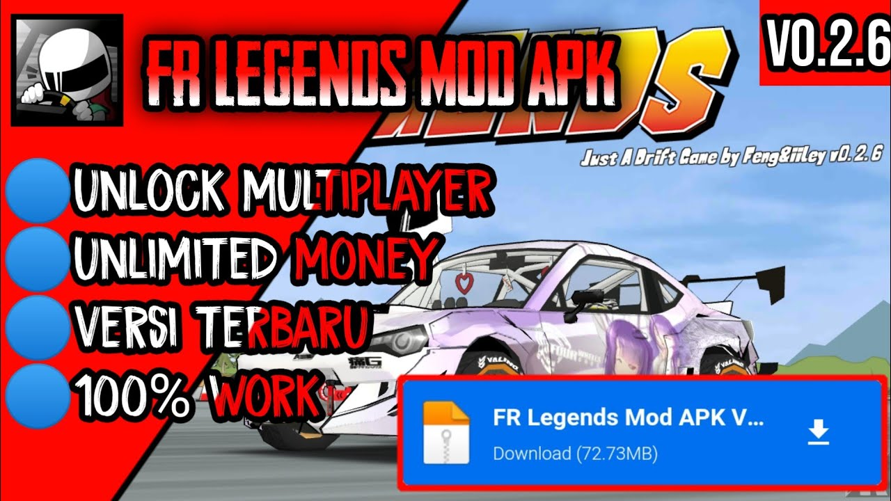 FR Legends Mod Apk (Unlimited Money + Car)