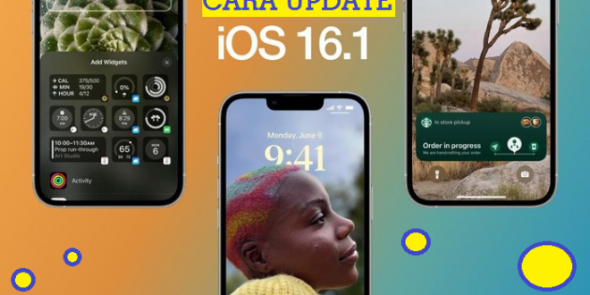 Cara update iOS 16 agar tidak gagal