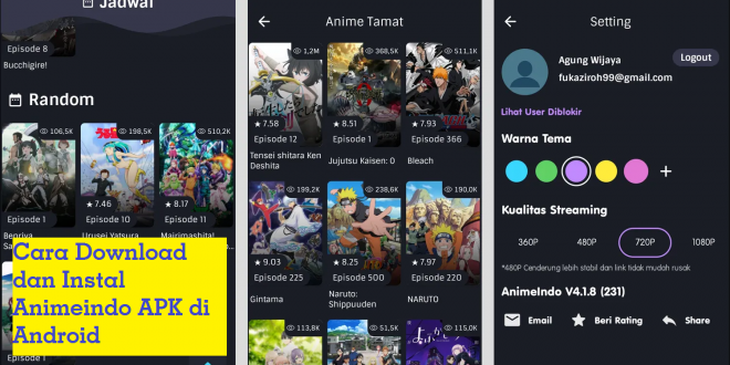 Cara Download dan Instal Animeindo APK di Android