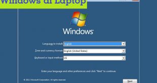 Cara Install Ulang Windows di laptop