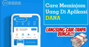 cara mengajukan pinjaman di aplikasi dana